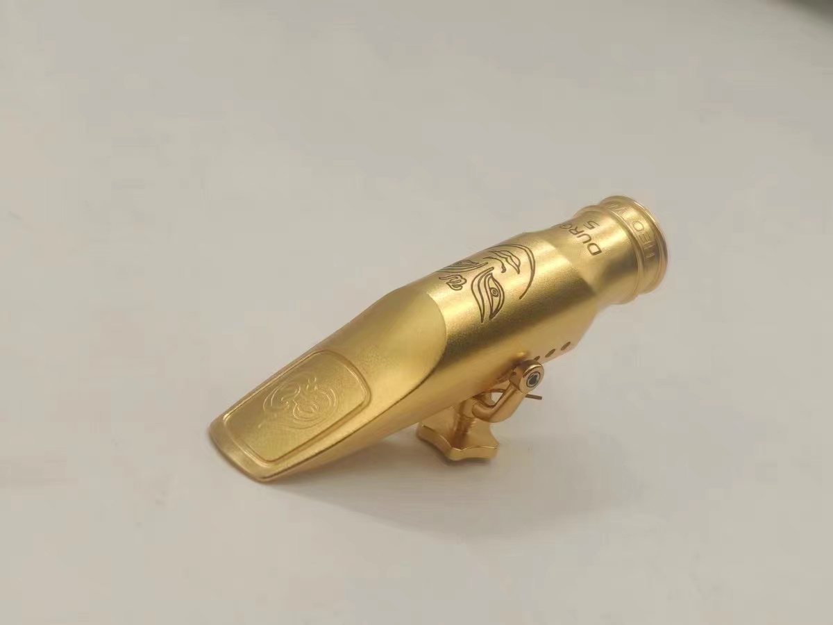 New Brand Metal Saxophone Mouthpiece Size 5 6 7 8 9 For Alto Soprano Tenor Brass Plated Sax Accessories