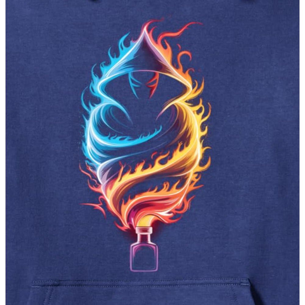 Hoodie for Mens Womens Fire Design Cool Flames Graphic Drawing Art Graphic Tees Pullover Hoodie Graphic Hoodies sweatshirt