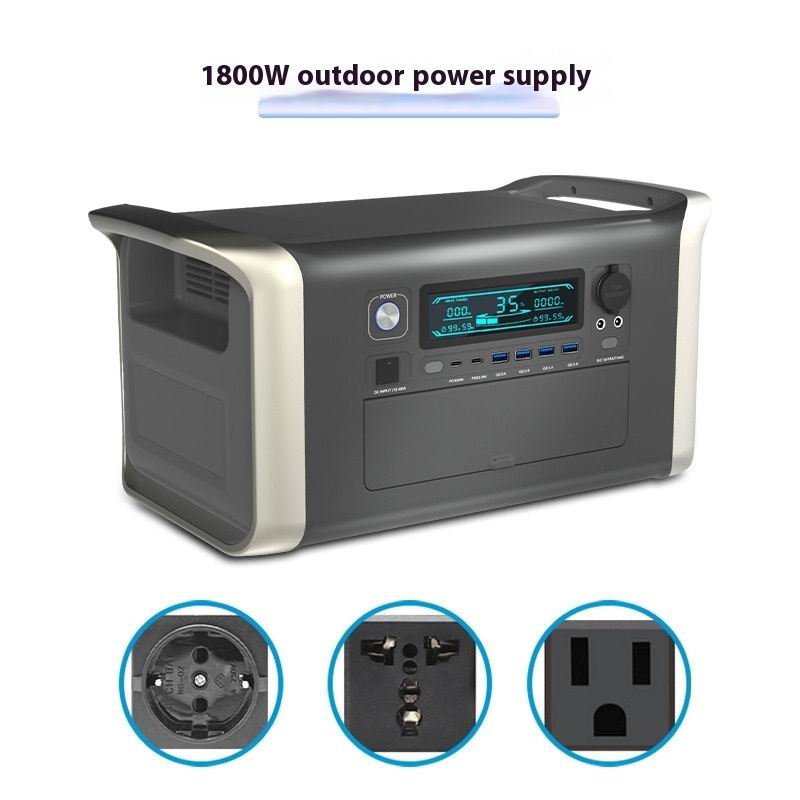 2400W 2000W Camping Solar Power Station 1000W 500W Portable LiFePo4 Battery Solar Generator AC Power bank Backup Energy Storage