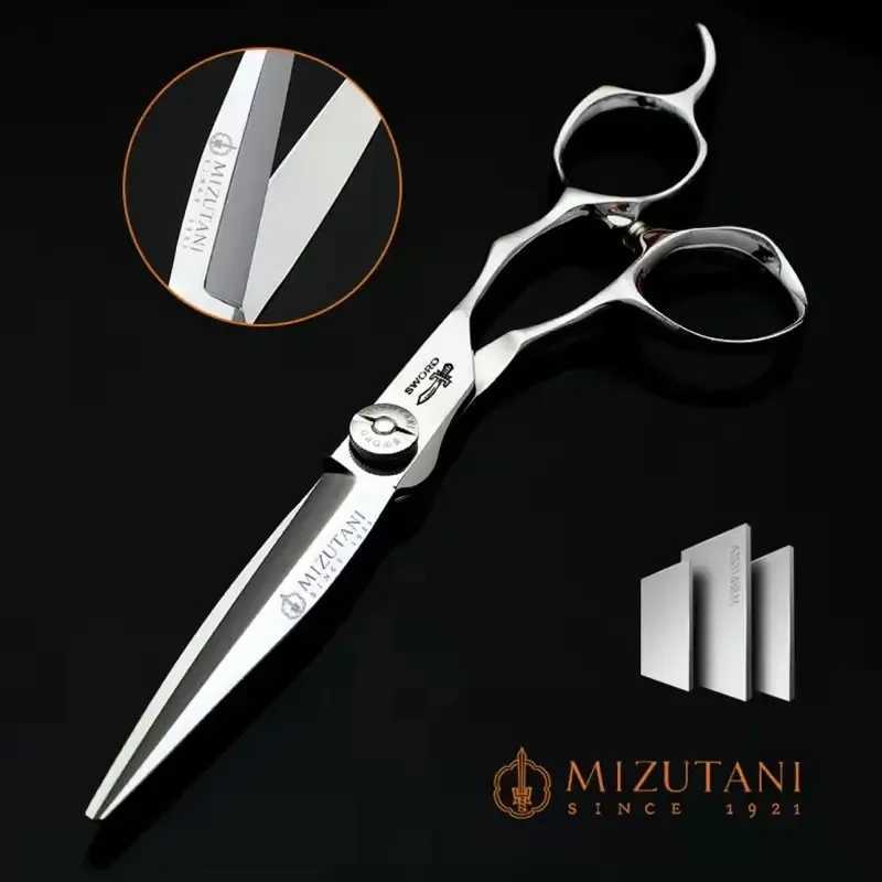 The 6-inch VG10 blade is suitable for point cutting large-sized cutting and straight line professional hair cutting tools W241111