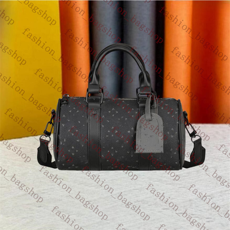 Designer Bags Tote bag Mens Crossbody bag duffle Trunk Pillow bag Leather Old Flower Shoulder bags purses Small Keepall bag 25cm Mens Womens Travel handbag