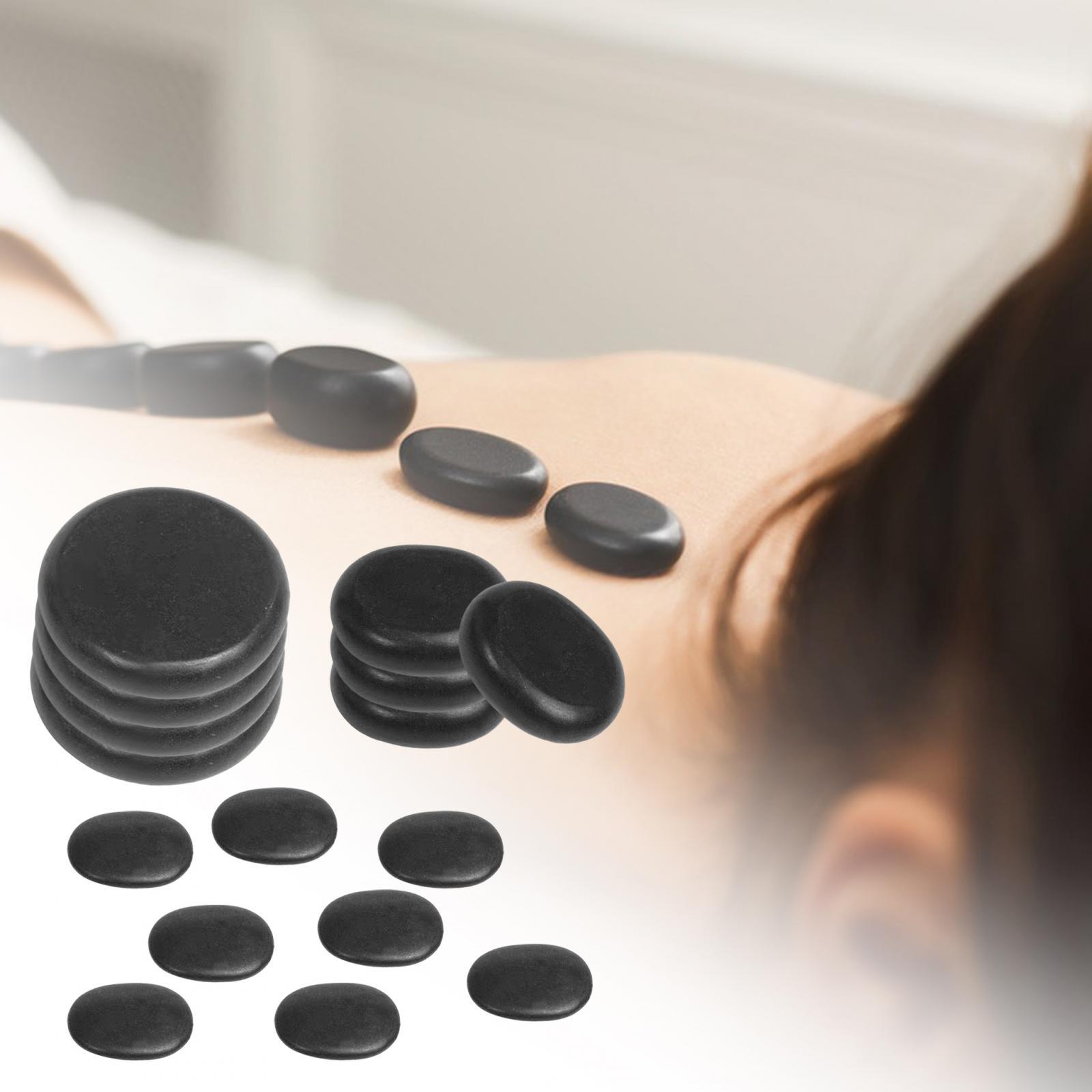 16 Pieces Hot Stone Massage Set SPA Stones Professional Multifunctional Heated Warmer Rocks