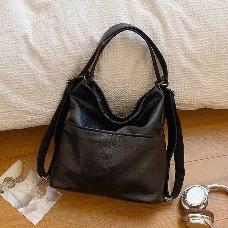 Tote Bag For Women 2024 New Versatile Luxury High Capacity Commuting Backpack Autumn/Winter Outing Backpack