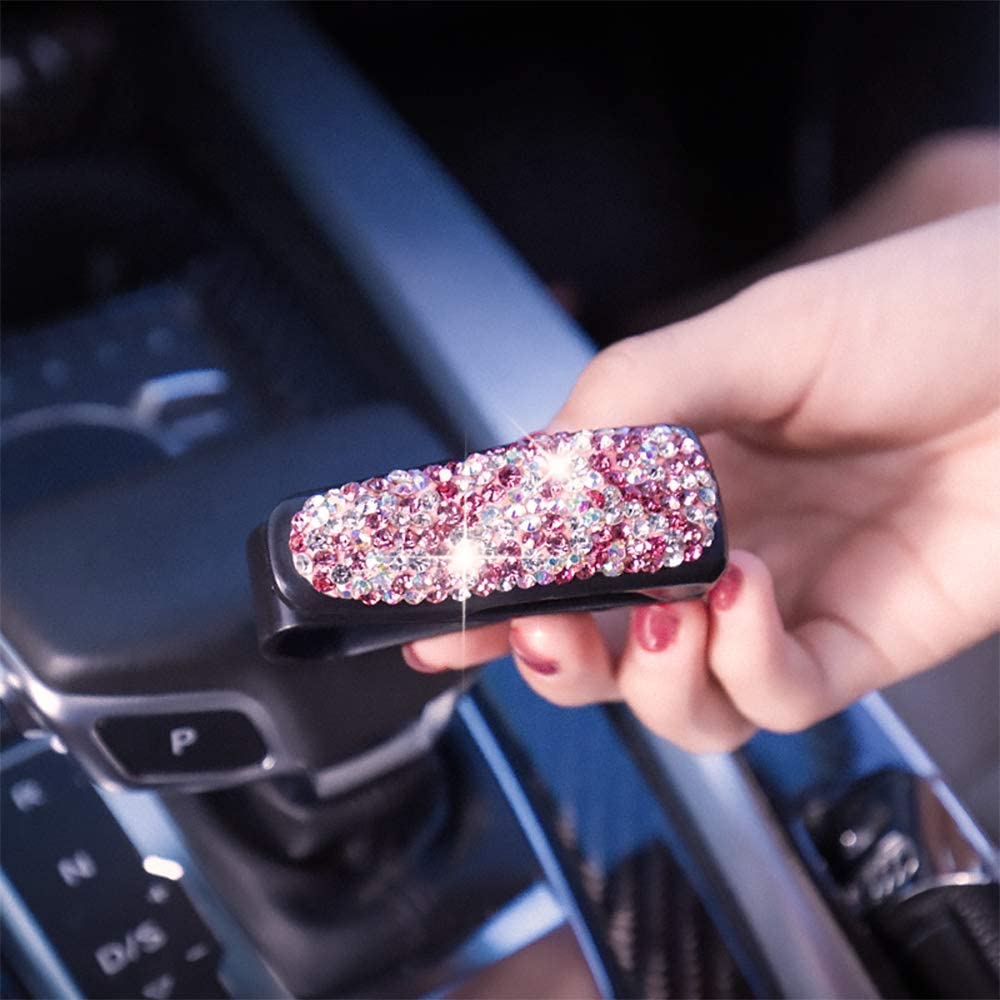Dia 2025 new Glasses Holders Car Sun Visor Sunglasses Eyeglasses Mount With Ticket Card Clip Car Interior Accessories Glasses Holder