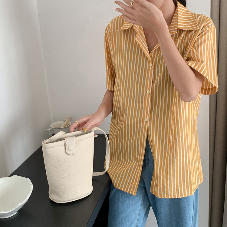 2025 Designer new 2024 3 Bag bucket exquisite crossbody versatile and niche shoulder women's bag free shipping