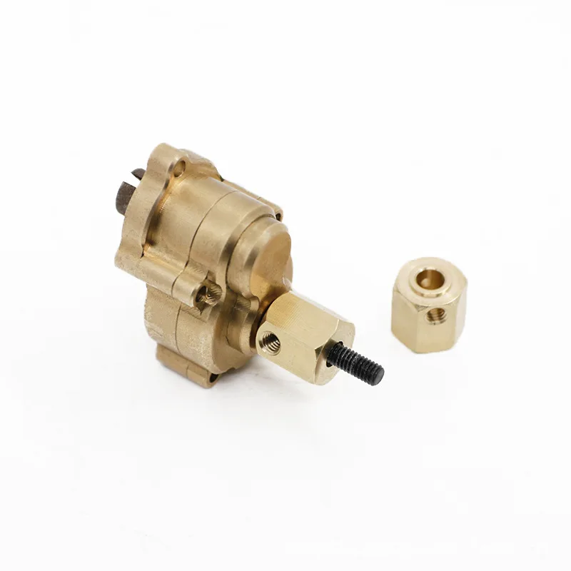 Wheel 12mm 4PCS Brass Hex Extended Adapter with Wheel Shaft for YK4082 YK4102 4103 YiKong RC Crawler Car Upgrade Parts smile