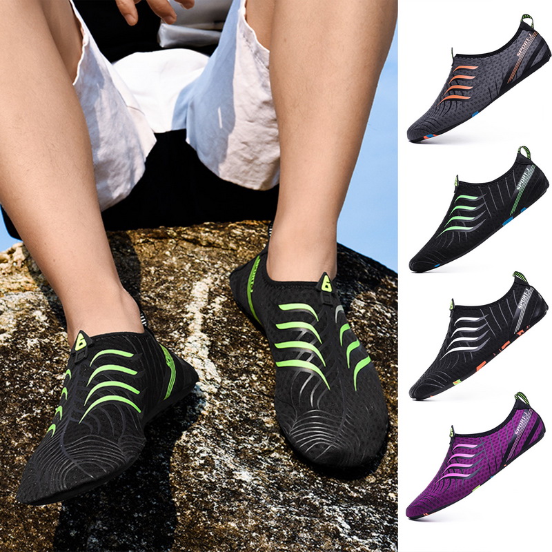 Lightweight Water Sneakers Women Swimming Slippers Oversize Aqua new Shoes Quick-Drying 2025 Beach Walking Sandals Soft Flat Yoga Sneaker