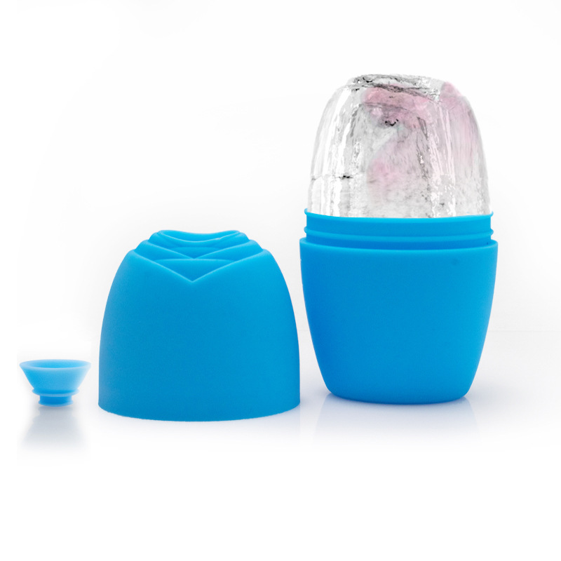Silicone Ice Roller for Face Ice Globe Ice Ball Face Massager Facial Roller Reduce Acne Skin Care Beauty Lifting Contouring Tool