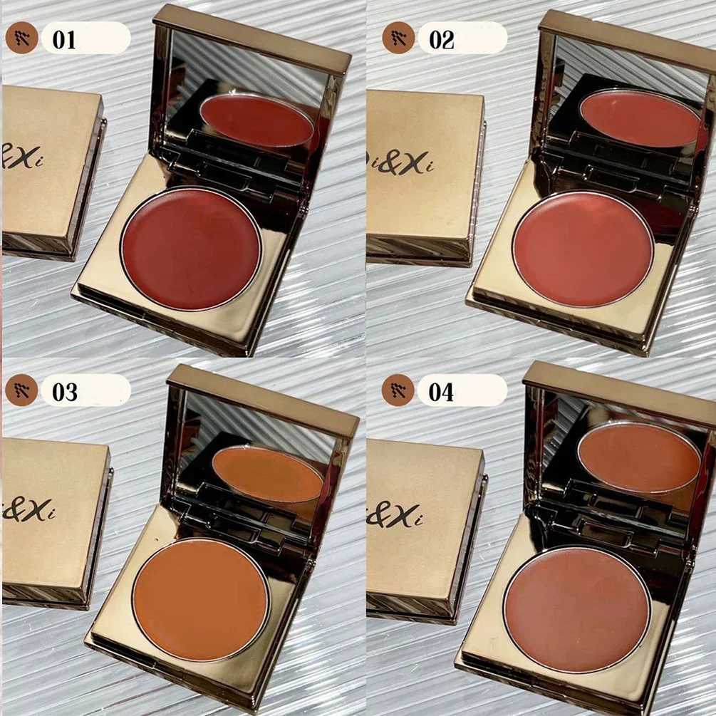 1Pc Makeup Muddy Texture Lip Gloss Blush Multifunctional Long Lasting Red Lip Cheek Tint Velvet Matte Lip Mud Cosmetics NewXJ241111