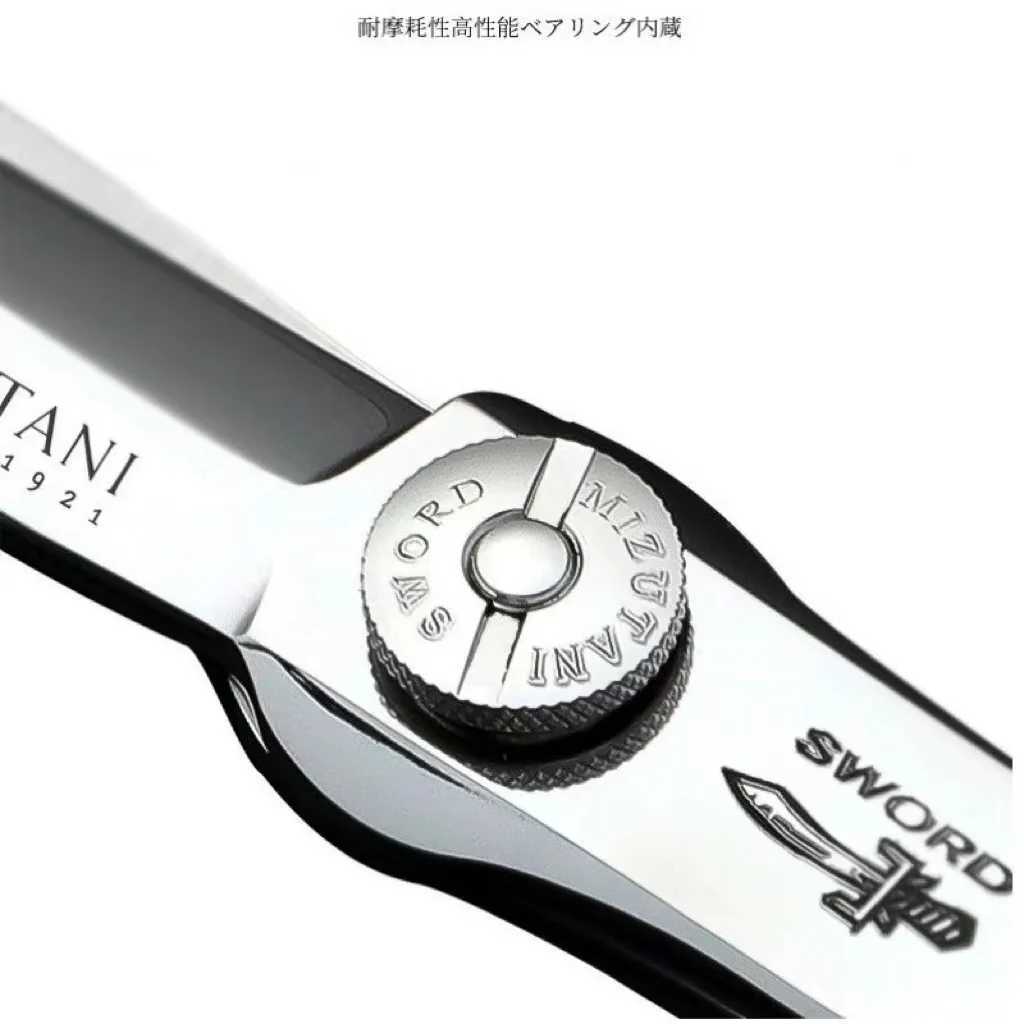 The 6-inch VG10 blade is suitable for point cutting large-sized cutting and straight line professional hair cutting tools W241111