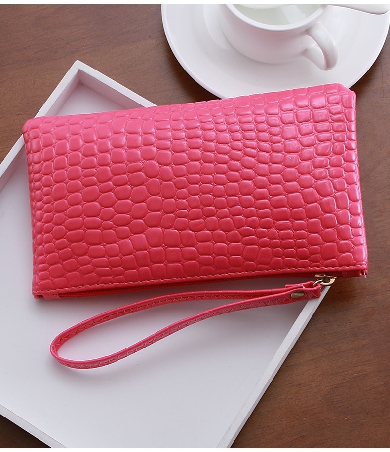 Alligator Wallet Lady New Korean handbag with active Zero Wallet
