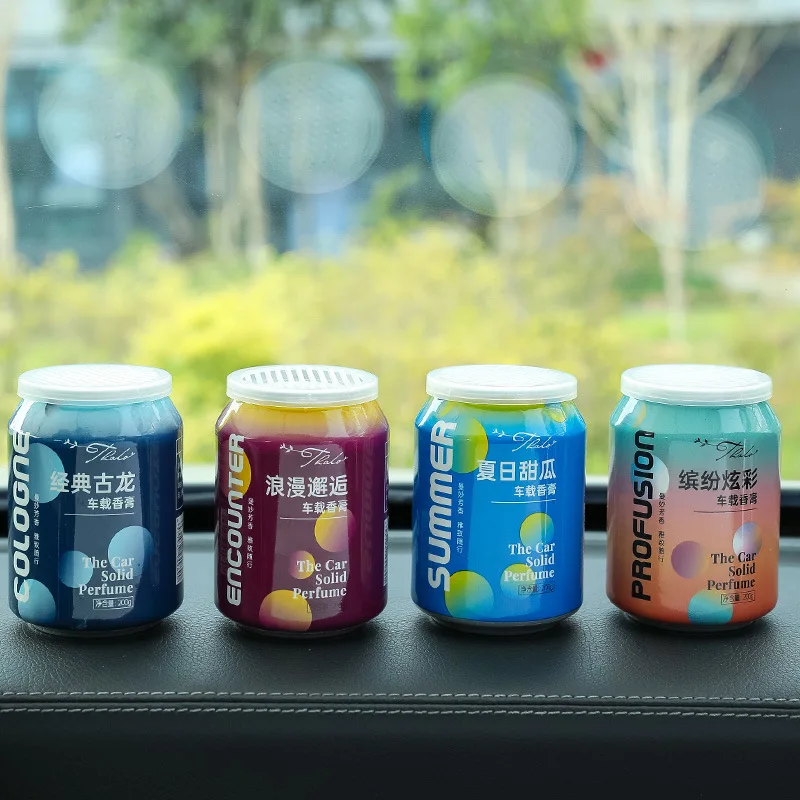 New Solid Parfum Perfume Deodorant Fragrance Aromatherapy for Home Freshener Balm Cup Fresh Air Purifier Car Accessories