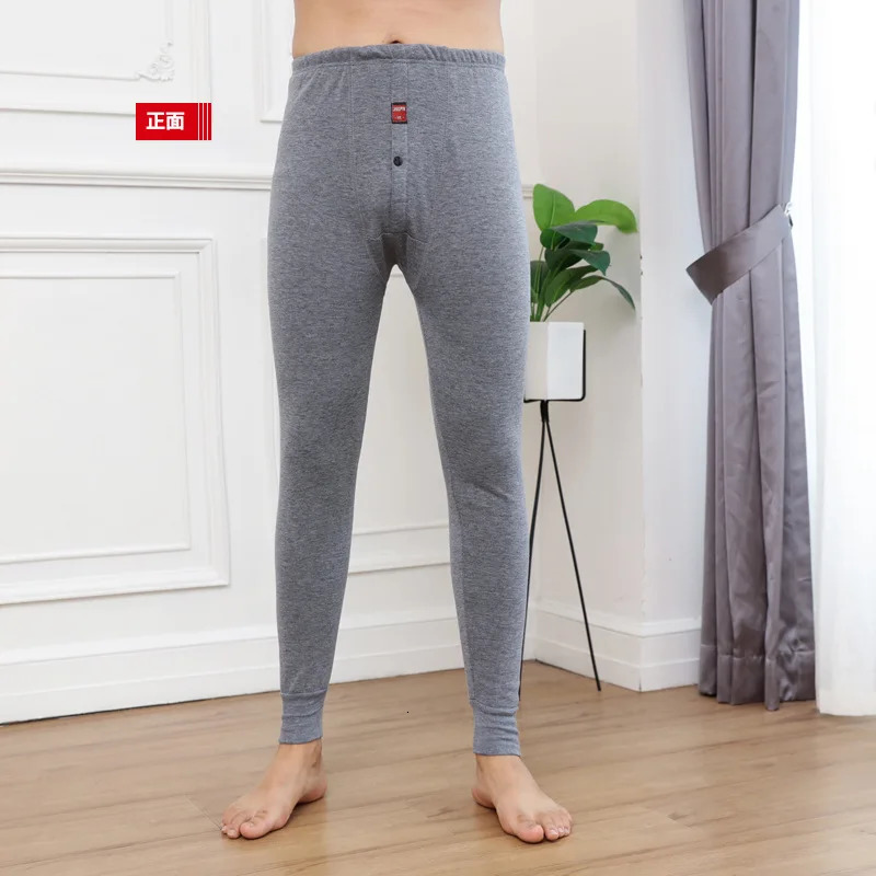Fleece Leggings Tall Men Warm Winter Outdoor Knee Windproof Thermal Underwear Plus Size 5XL Extra Long Johns Pants E141 241111
