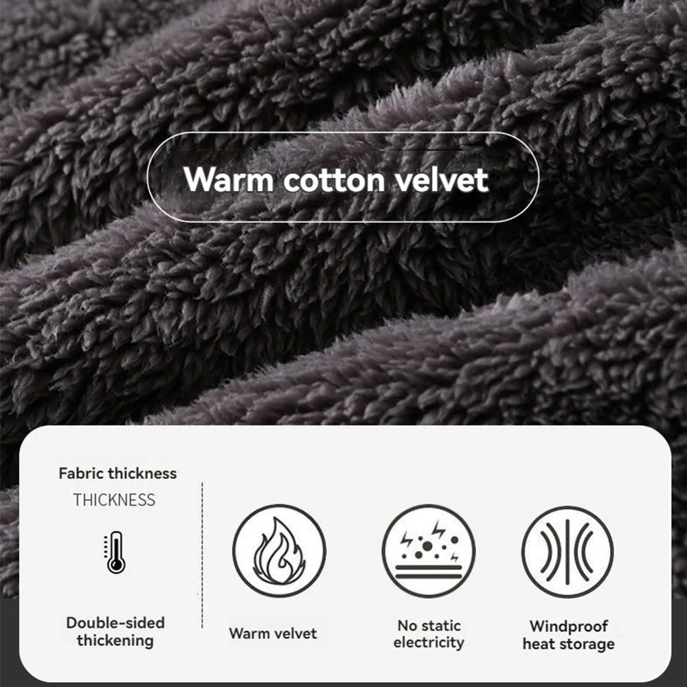 5XL Big Size Mens Winter Pajamas Set Thicken Flannel Warm Cartoon Bear Plush Sleepwear Comfortable O Neck Pajama for Sleeping 241111