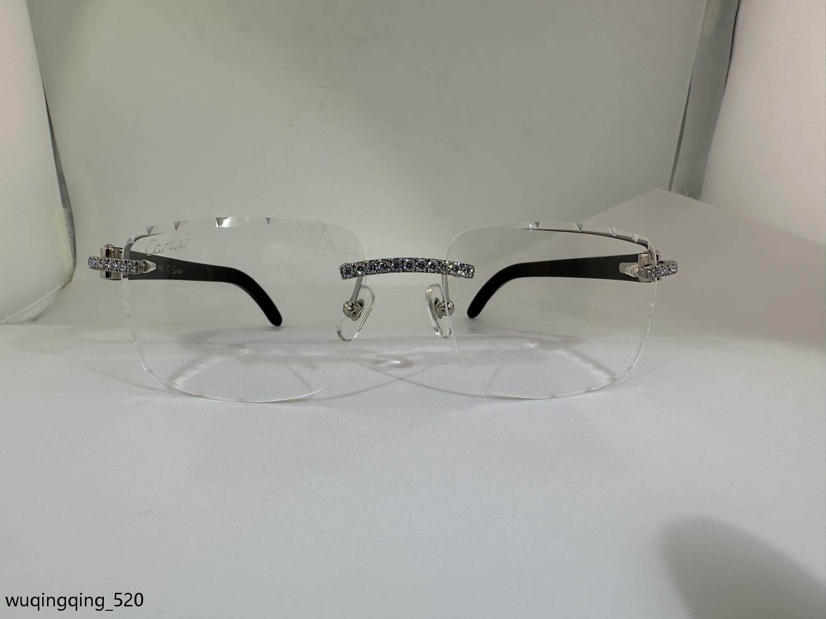 Cadermay S Sterg Sier Iced Out vvs1Sunglasses Moissanite Men and Women Jewelry Glasses for all fac