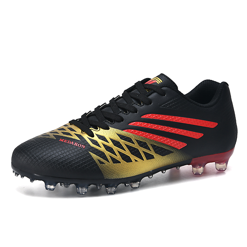 Men Soccer Shoes Indoor Lightweight Youth Teenager Male Training Gym Sneakers Blue Black Man Turf Sport Football Shoes