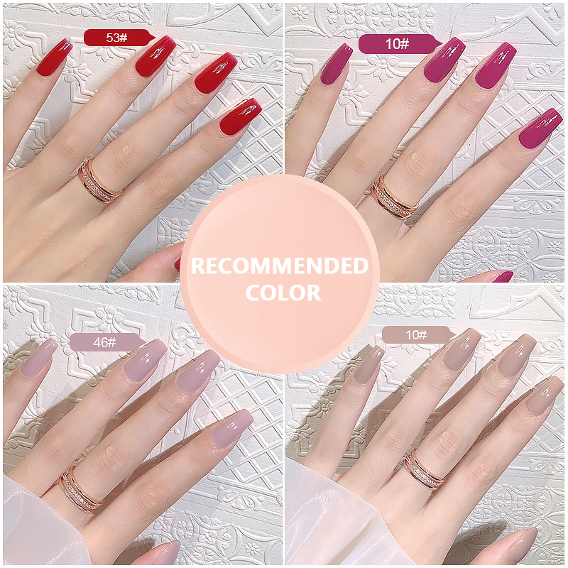 15ml Solid Gel Nail Polish Set 67 Colors Semi Permanent UV Led Gel Varnish Soak Off Nail Lacquers Base Gel Nail Art Varnish