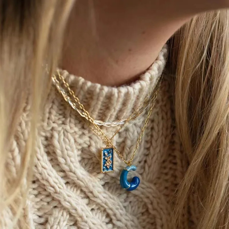 copper drip oil enamel bubble letter charm womens fashion 26 letter A-Z pendant accessories DIY jewelry 241108