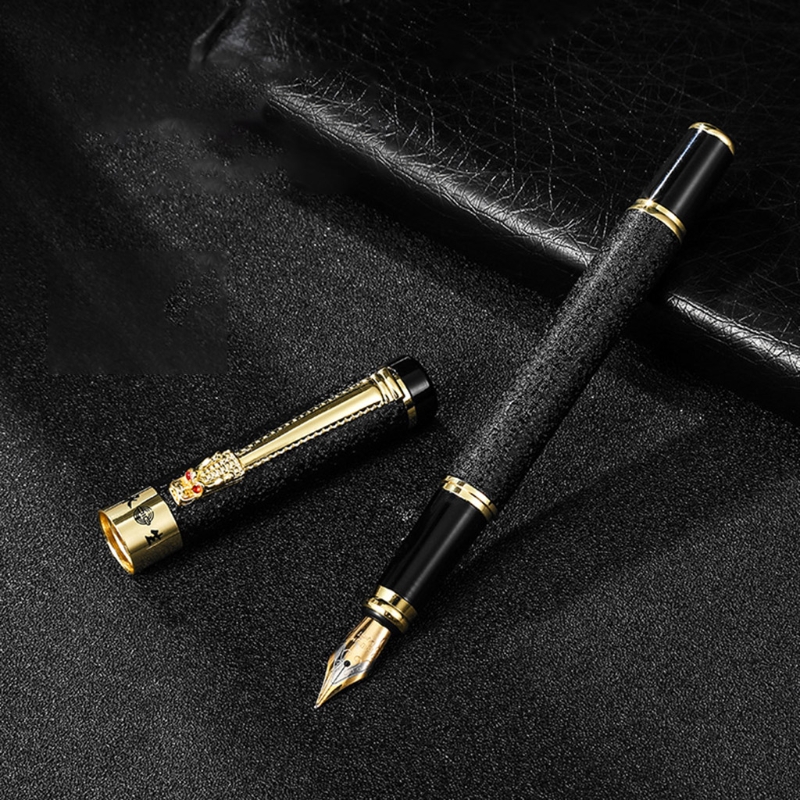 Office School Supplies Stationery for Men Women Luxury Gifts Fountain Pen 0.5mm for Extra Fine Metal Nib Pen Calligraphy