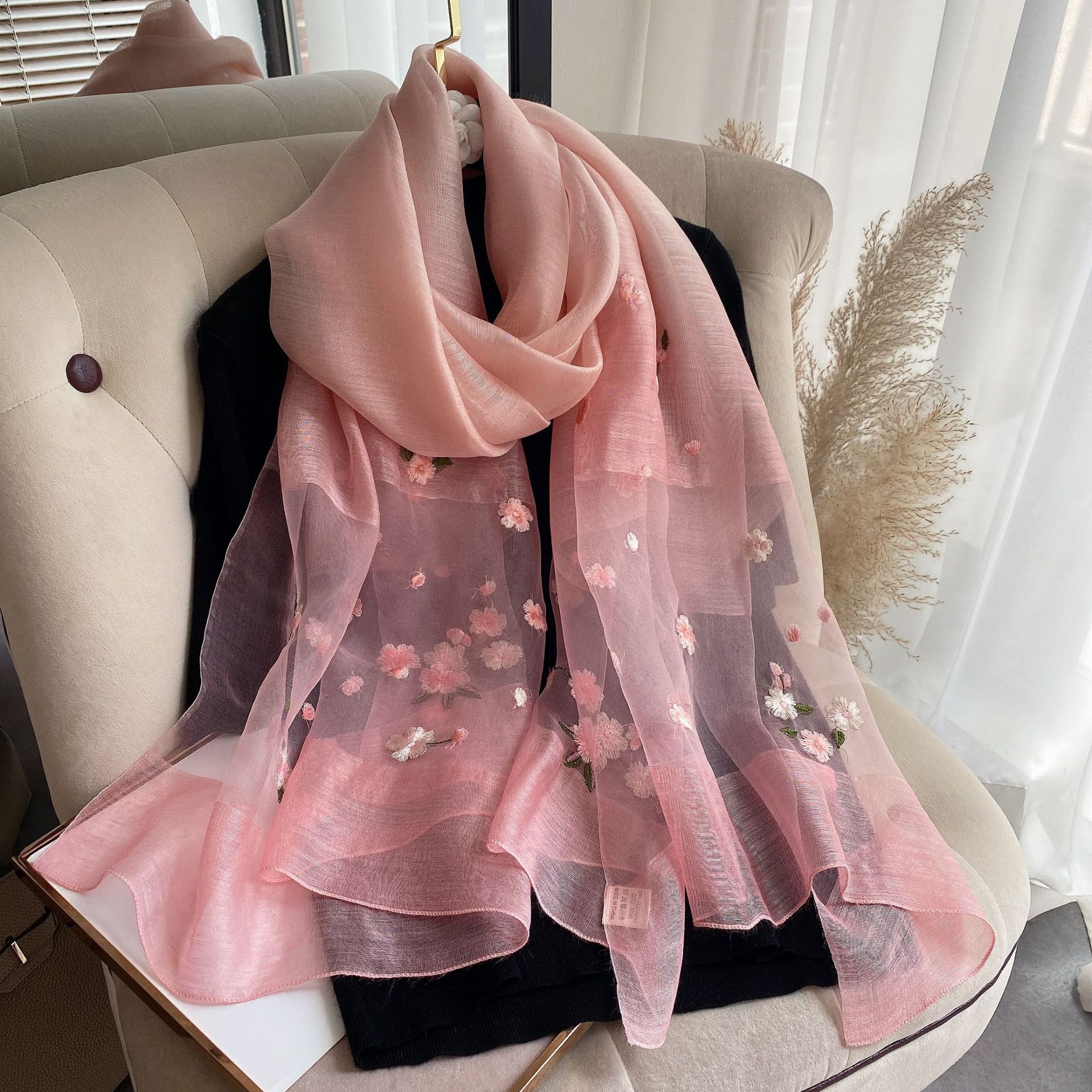 High quality fashion design,Women's new shawl all ethnic style gauze scarf