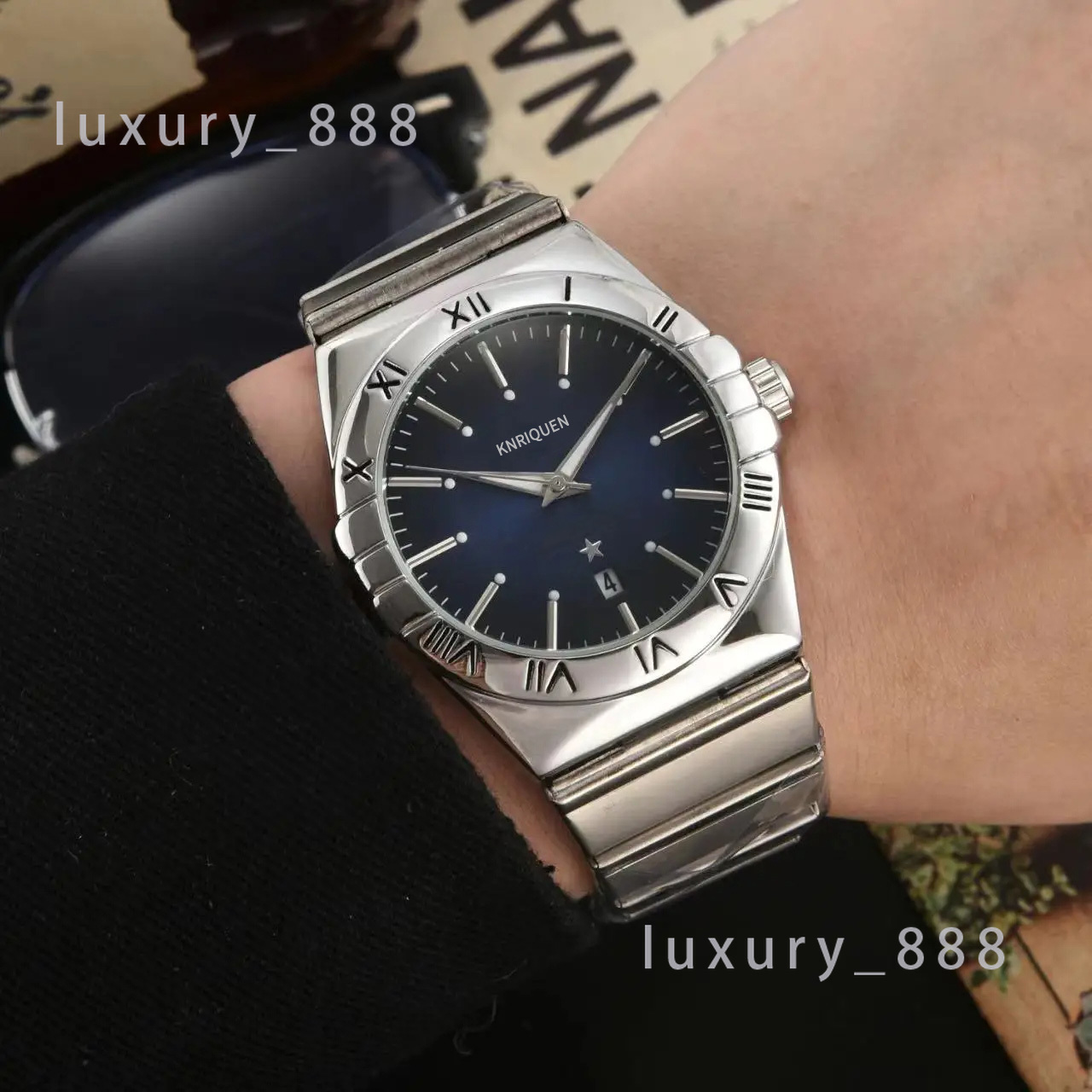 Hot Sale Luxury Watches For Men Designer Quartz Wrists Montre à la bracelet Automatique Date Automatique Bracelet Business Horloges masculines po