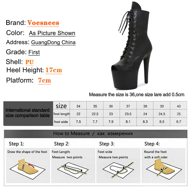 2024 Steel Pipe Dance Women's Boots 17CM Round Toe Sexy Ankle Boots Apricot Large Show Platform High Heels Black Short Boots