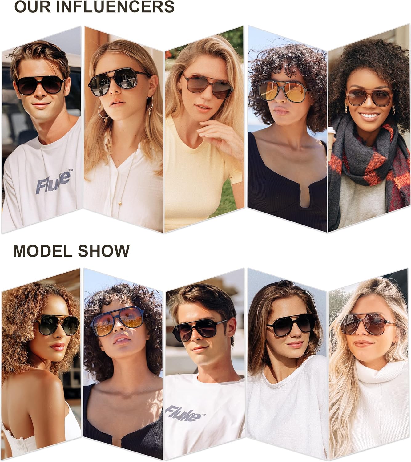 Retro Polarized Aviator Sunglasses for Women Men Classic 70s Vintage Trendy Square Aviators