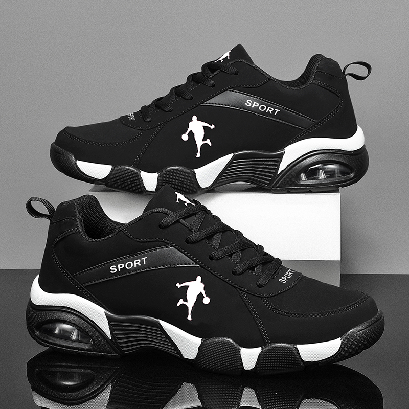 Retro Fashion Sneakers Men Casual Shoes Suede Leather Men Shoes Breathable Massage Walking Shoes Comfty Platform Board Shoes