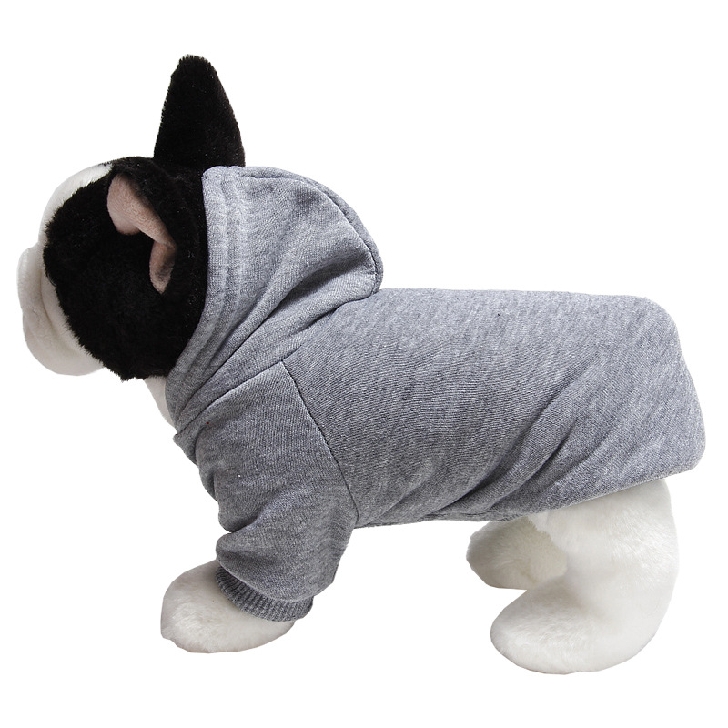 New Winter Dog Clothes Pure Design Cat Dog Hoodie Autumn Winter Dog Coat Jacket Puppy Chihuahau Pet Apparel Ropa Perro Pug