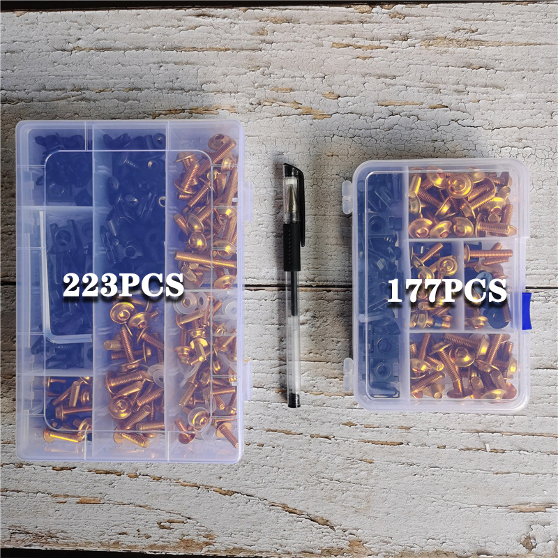 CNC Motorcycle Screw Set For Yamaha Bws 100 Xsr 125 Vino R1 2003 2004 2005 2006 Pw 80 R6 Dt 50 Drag Star Yzf 250 Xmax300 R15 V2