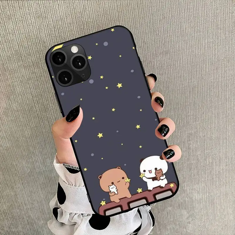 Cute BuBu DuDu Phone Case For iPhone 11 12 13 14 15 Mini 8 plus X XS XR PRO MAX Shell