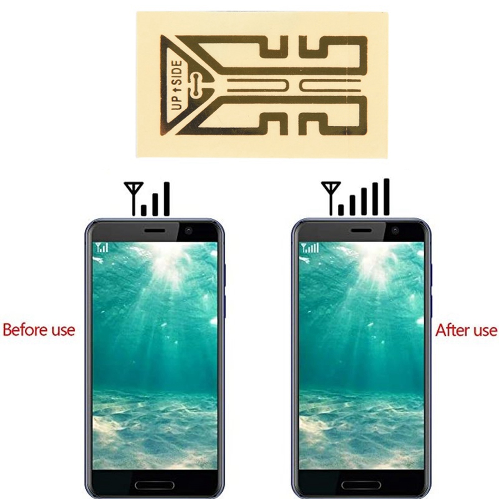 5PCS Cell Phone Signal Booster Signal Enhancement Stickers Gen-X Outdoor Mobile Phone Network Signal Booster