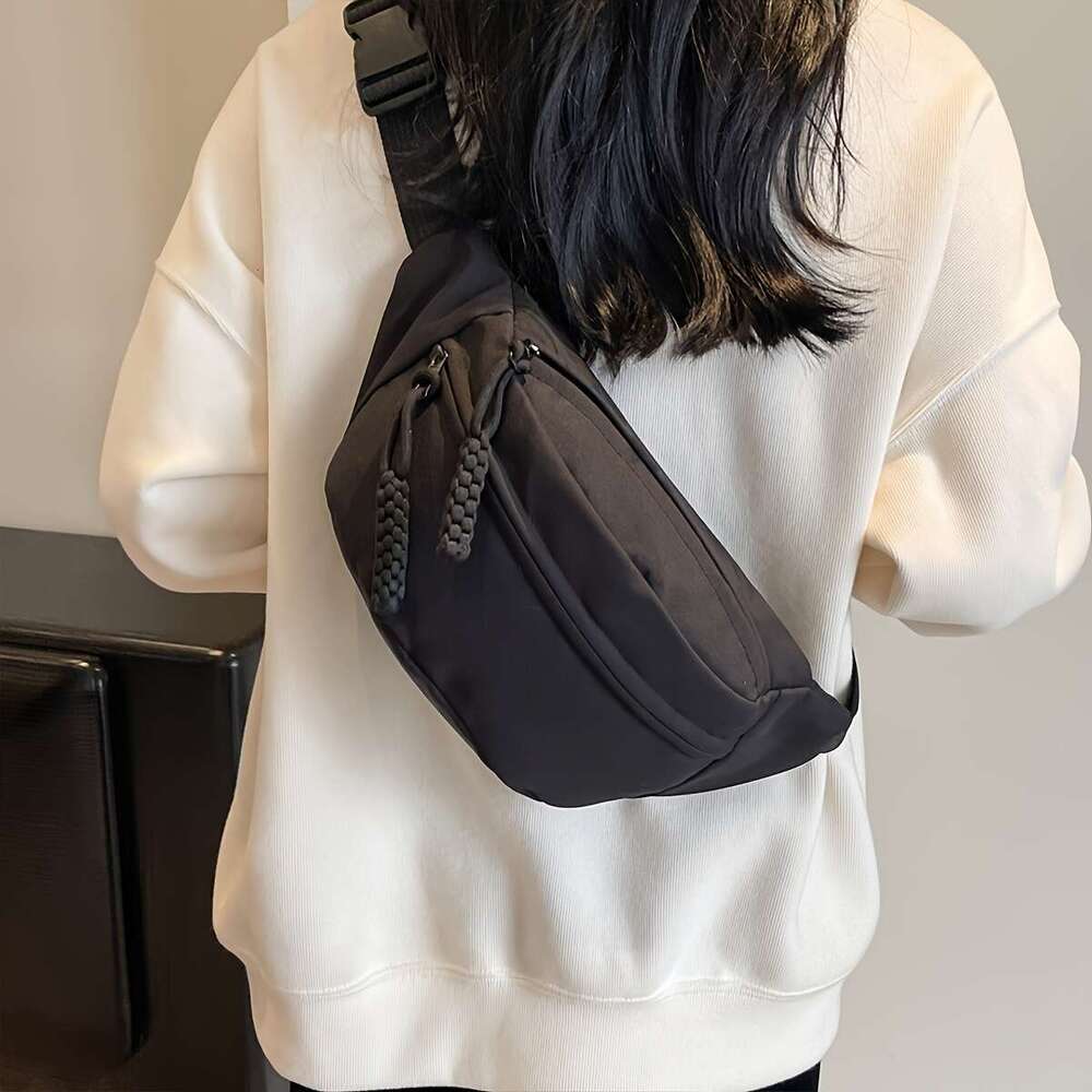 Fashion Stylish Women's Fanny Pack with Multiple Pockets - Waterproof Oxford Fabric, Perfect for Hiking & Outdoor Activities .