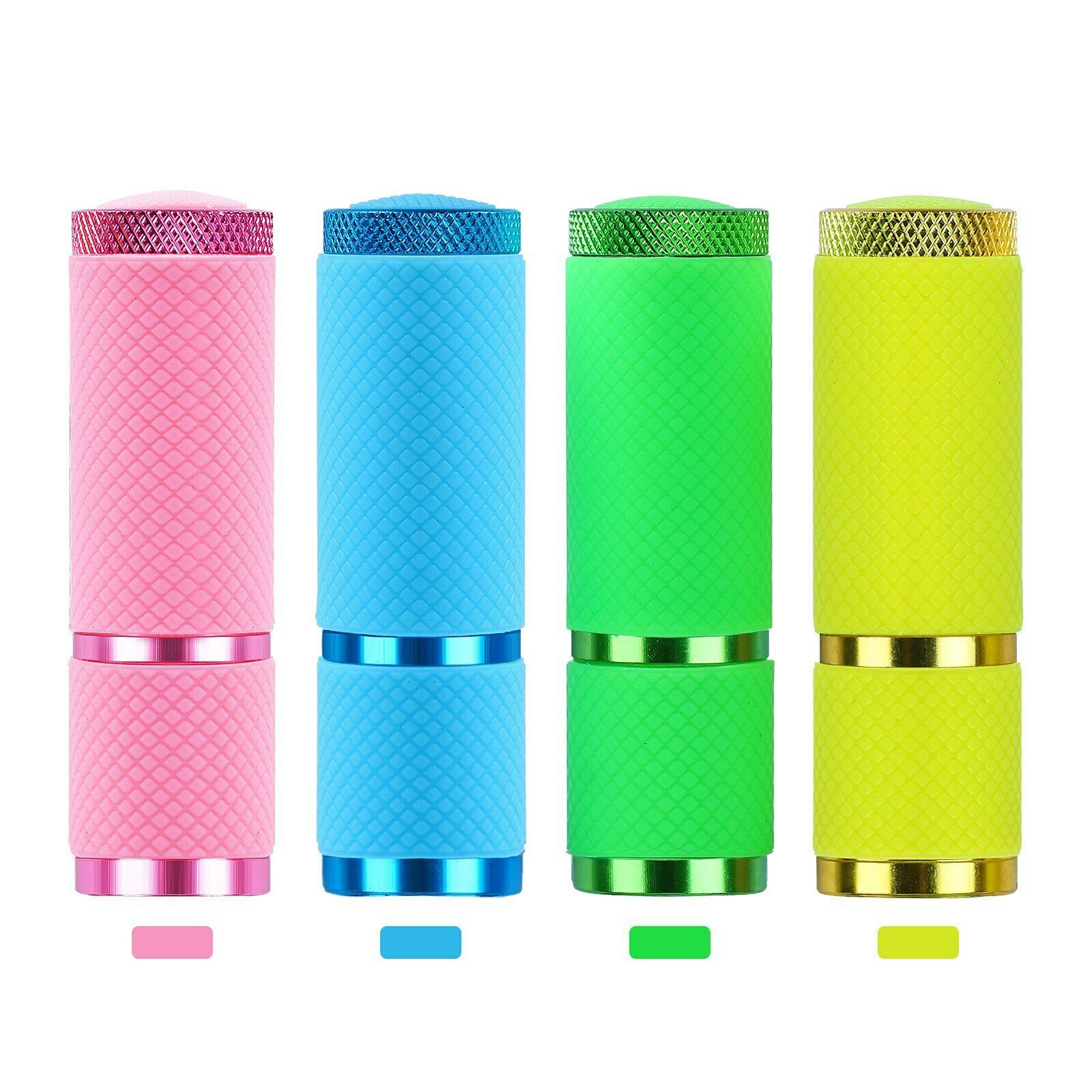 LED Flashlight UV Lamp Nail Art Dryer Small Glow Flashlights with 9 LED Lights, Portable Light Nail Dryer for Nail Gel Dryer