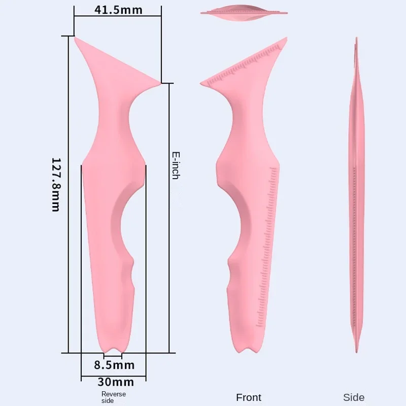 1PC Resusable 2025 Silicone Eyeliner Ruler Multi-Functional new Eye Makeup Auxiliary Eyeliner Tools