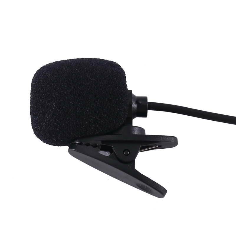 Professional Lavalier Lapel Tie Clip Condenser Microphone 4Pin Mic For Bodypack 4 Pin XLR