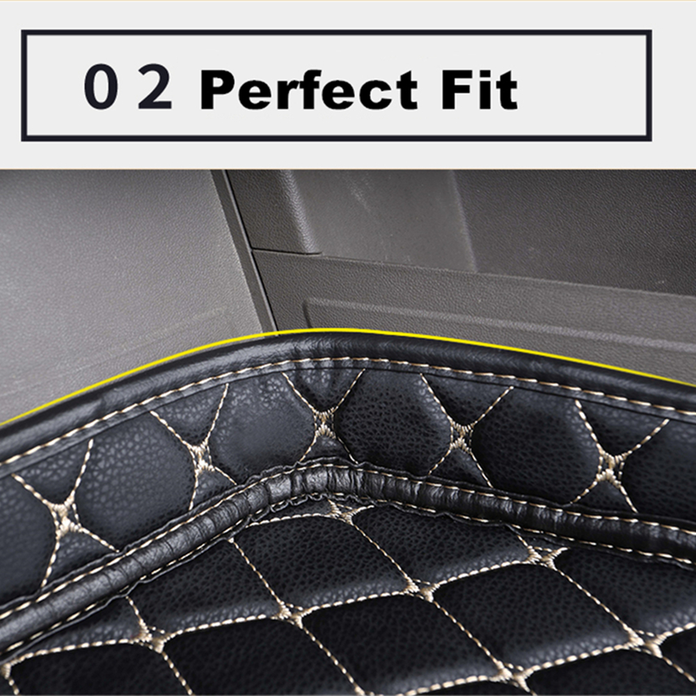 Trunk High Side Car Mat For ddmysmile BYD Dolphin Ea1 2023 2022 21 Tail Boot Tray Lage Pad Rear Cargo Liner Protect Carpet Accessories Smile