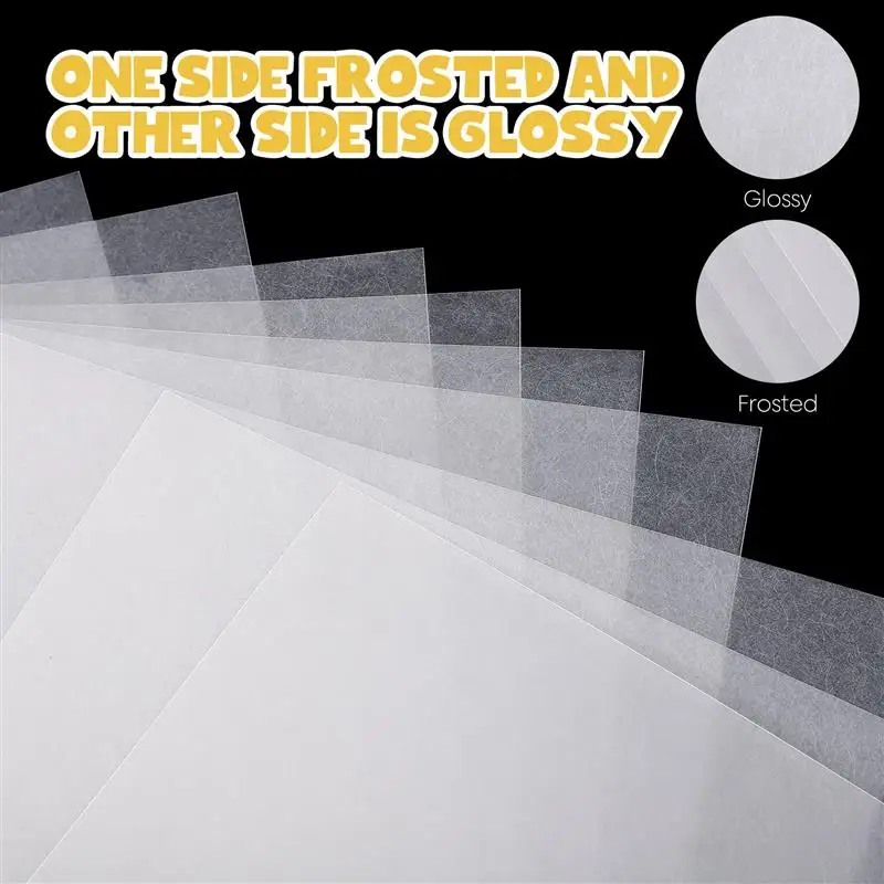 DIY Shrink Film Kit for Jewelry & Keychains - Heat Shrink Plastic Sheets & Paper Set