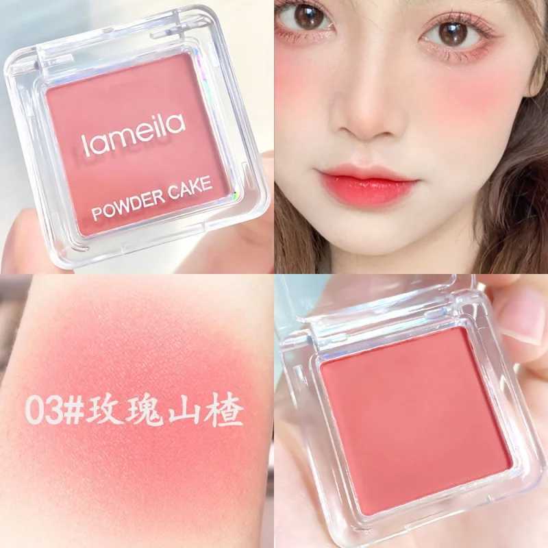 Waterproof Face Contouring Blush Matte Natural Cheek Tint Brighten Face Soft Female Makeup Cosmetics 1PcXJ241111