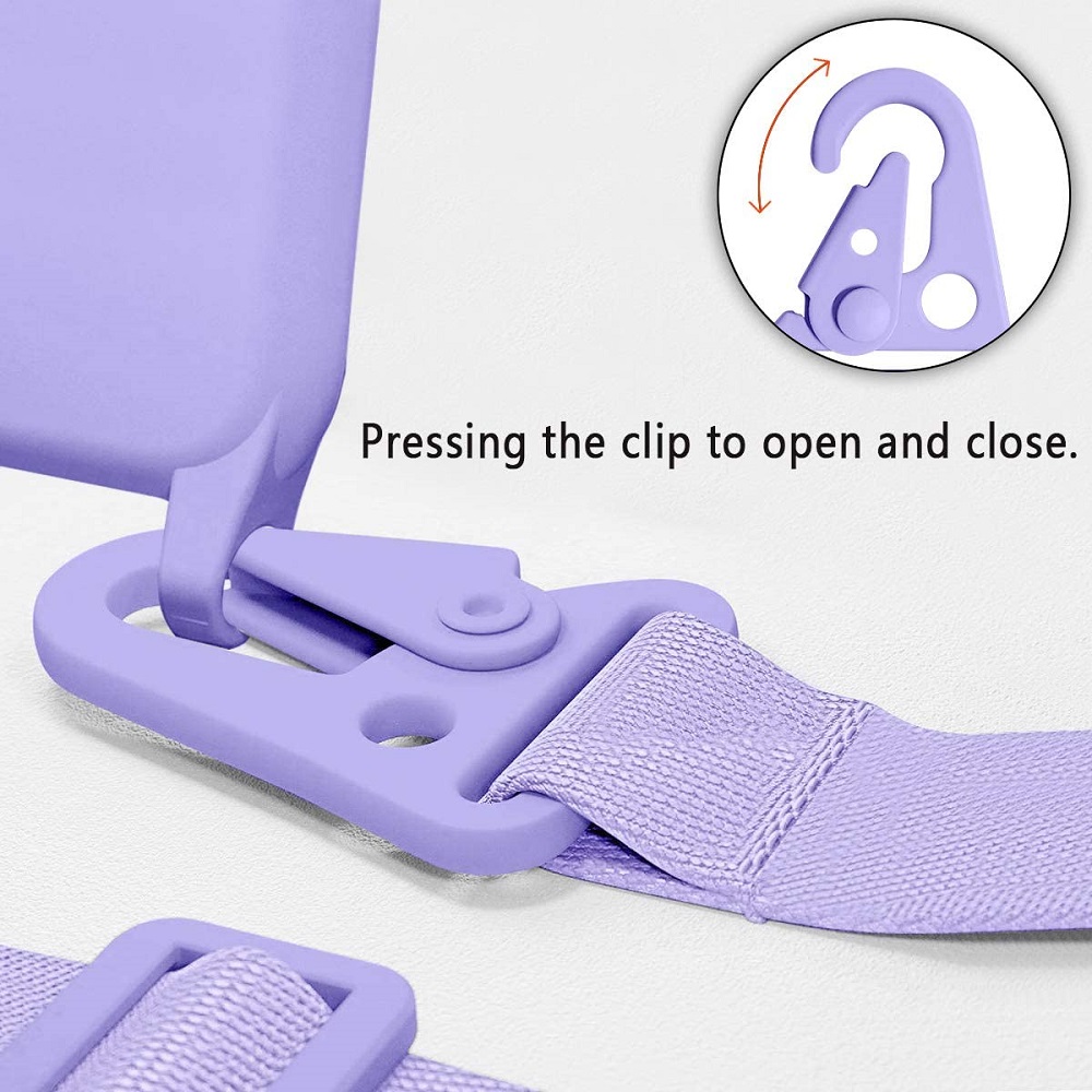Cute Adjustable Crossbody Phone Strap Lanyard For Mobile Phone Detachable Necklace Hang Wide Rope For All Phone Case