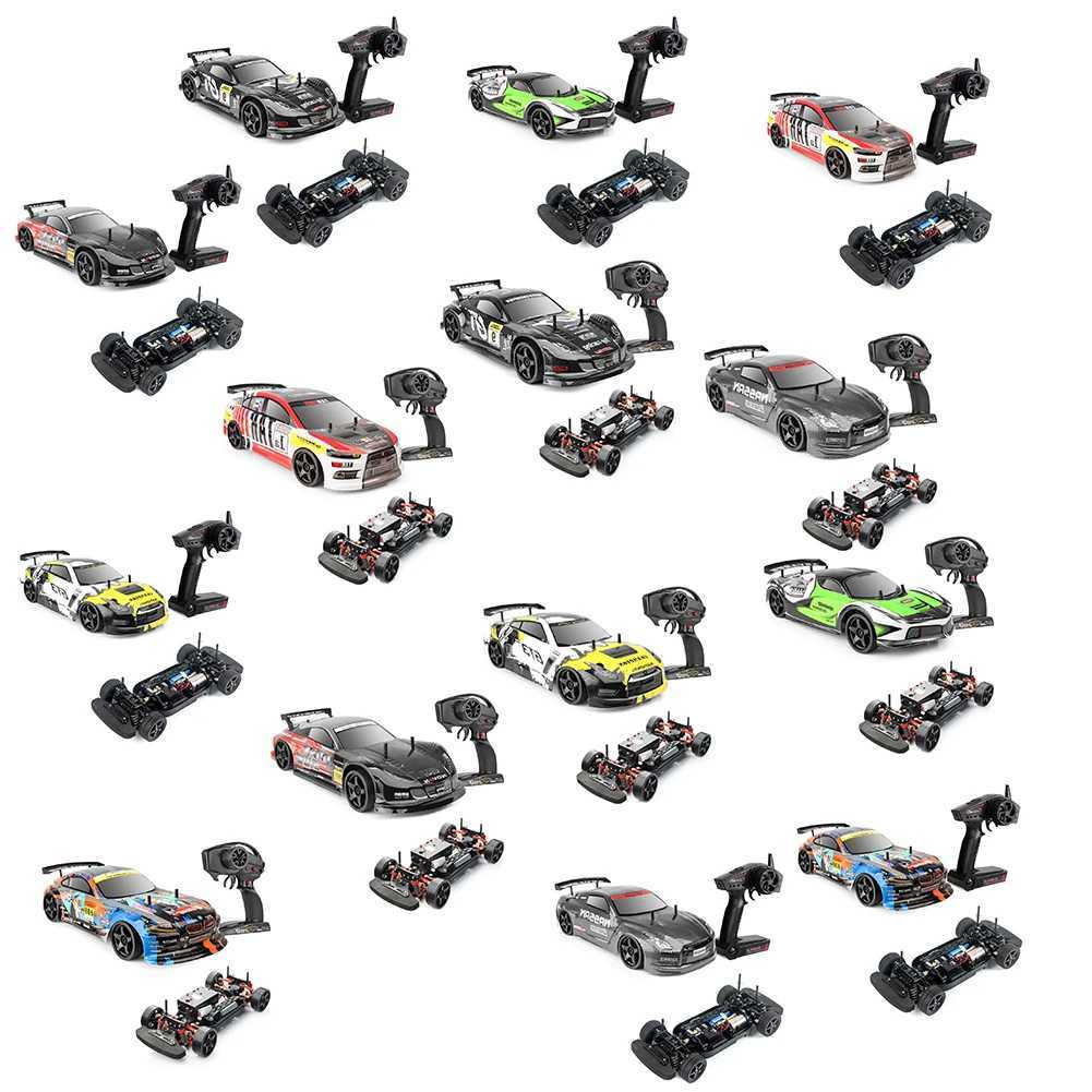 Electric/RC Car 1 10 Full Scale 2.4G Remote Control Car 4WD High-speed 70km/h Off-road Vehicle Dual-Speed Drift Rc Car For Kids Gifts 240424