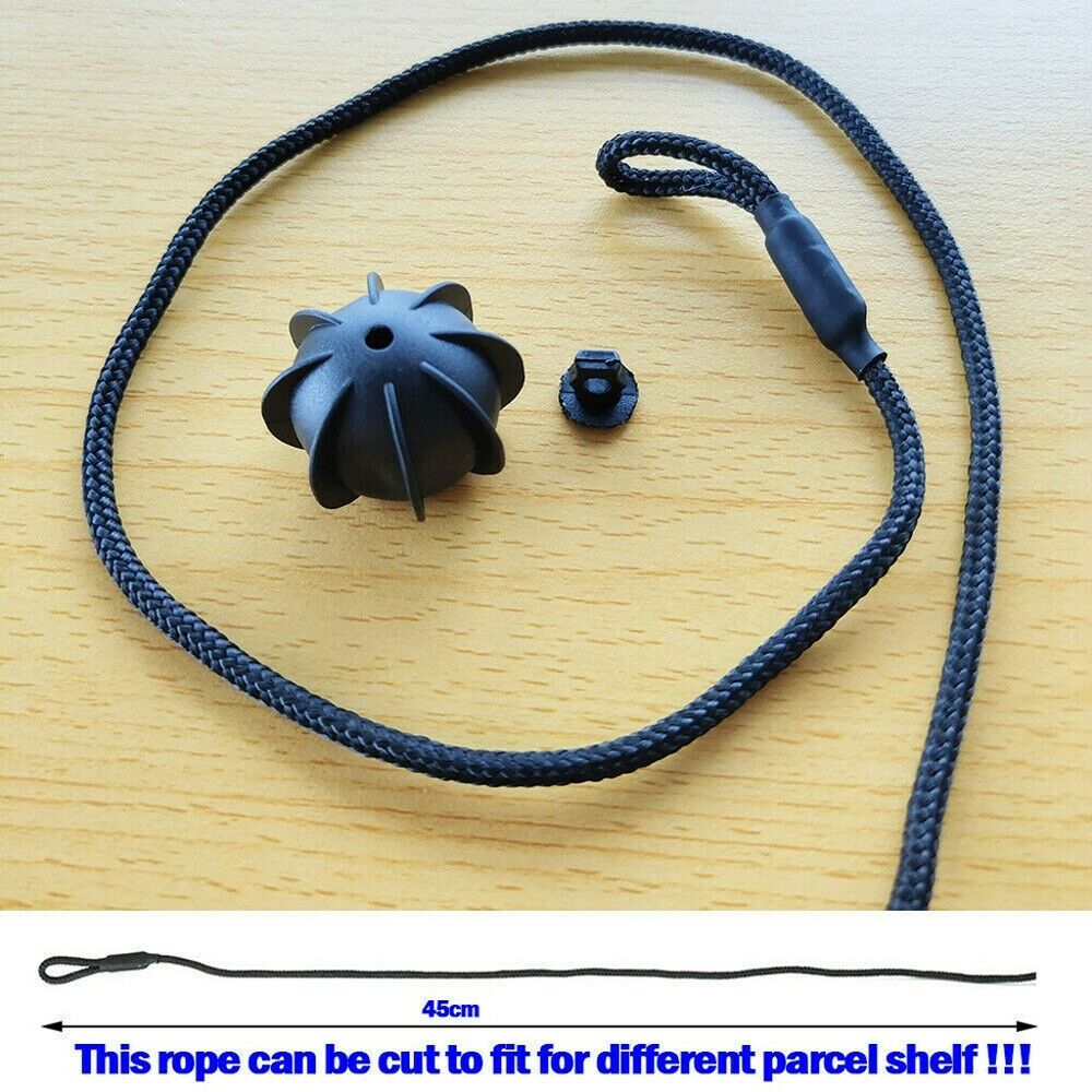 2pcs For Vw Golf Mk5 Mk6 Mk7 R Gti Boot Parcel Shelf String Cord Cover Strap Car Trunk Lanyard Table Board Hanging Rope Buckle