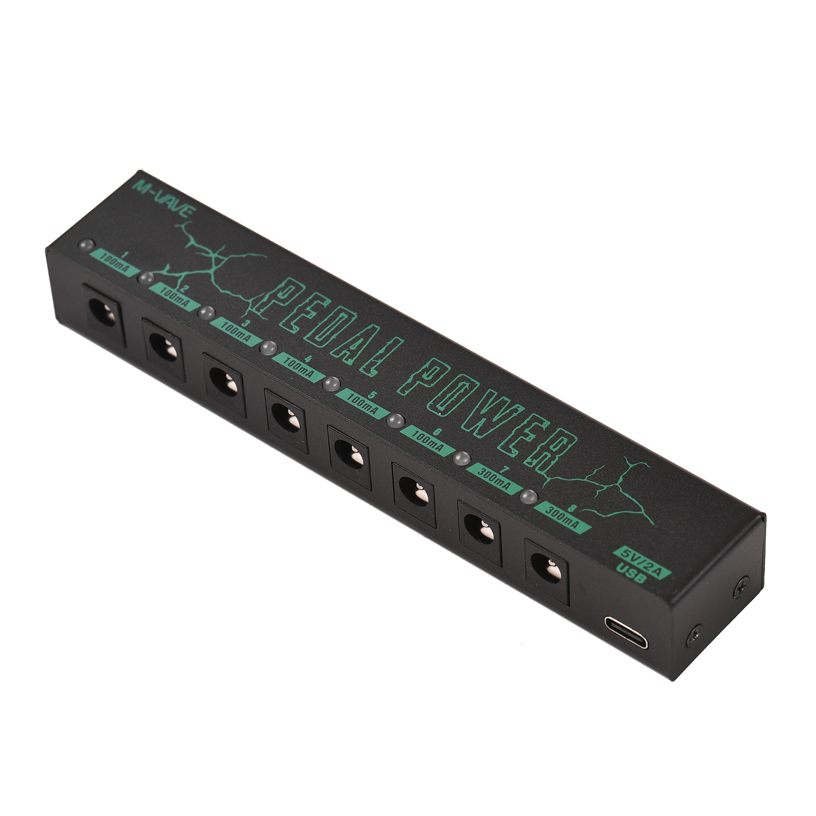 M-VAVE PEDAL POWER Guitar Pedal Power Guitar Effector Power Supply 8 Isolated DC Output guitar effect pedal guitar accessories