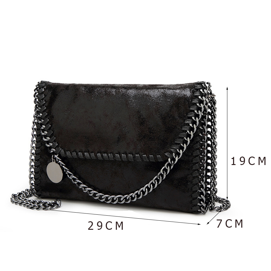 Women's Bag Handbags New Casual Chain One-Shoulder Messenger Bag Trendy Lady Small Flap Cross Body Bags Clutch Purses sac a main