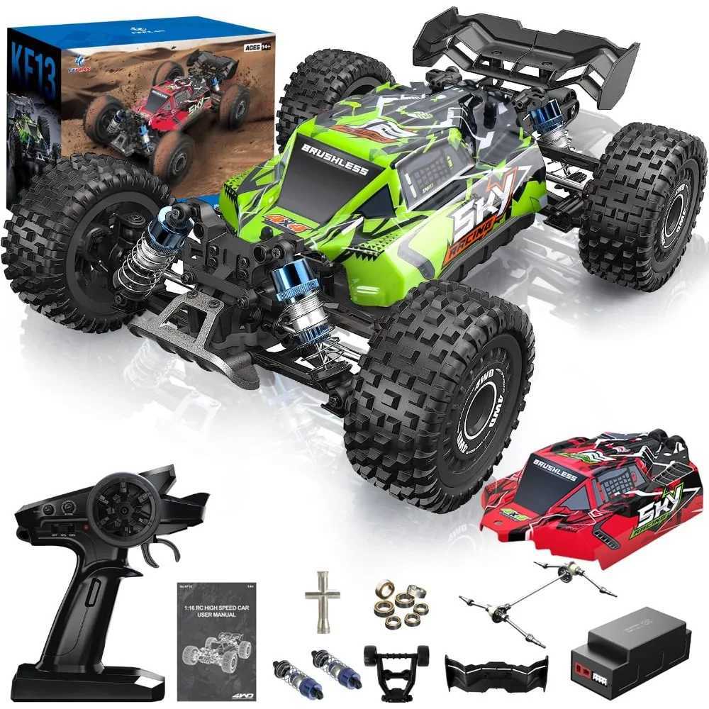 Free shipping Electric/RC BRUSHLESS Fast RC Cars for Adults 62KM/H 3S Max 42MPH 1 16 High Speed Remote Control Car 4200kv