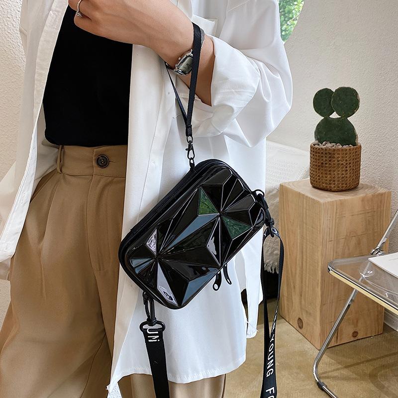 Mini Suitcase Shape Women's Bag Trend Totes Fashion Luggage Bag Handbag Shoulder Bag Hard Shell Box Suitcase Purse Clutch Bag