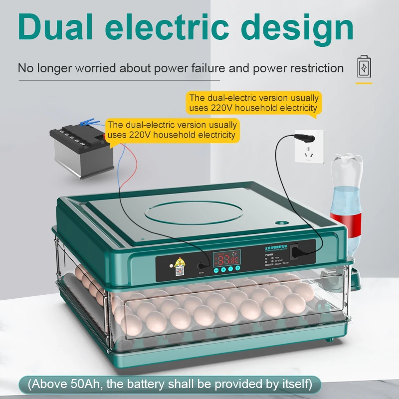 30 eggs incubator for Chicken Goose Bird Quail Automatic Incubation Equipment Hatchery Incubation Tools EU/US/UK Plug