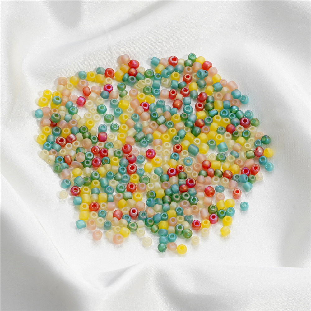 10g/lot 4mm Charm Czech Glass Seed Beads For DIY Jewelry Making Bracelet Necklace Round Loose Beads Earring Clothes Accessories