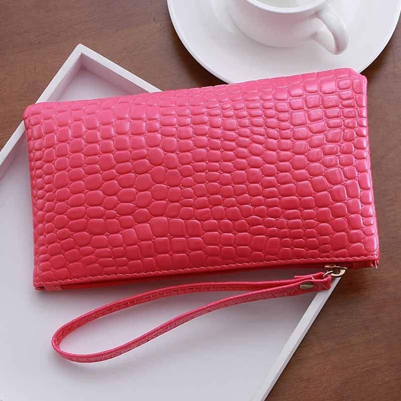 Alligator Wallet Lady New Korean handbag with active Zero Wallet