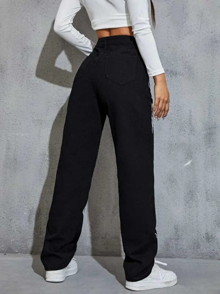 Loose Vintage cargo pants korean Fashion Harajuku Casual y2k Clothing Ins Gothic Trousers Summer street jeans 241108